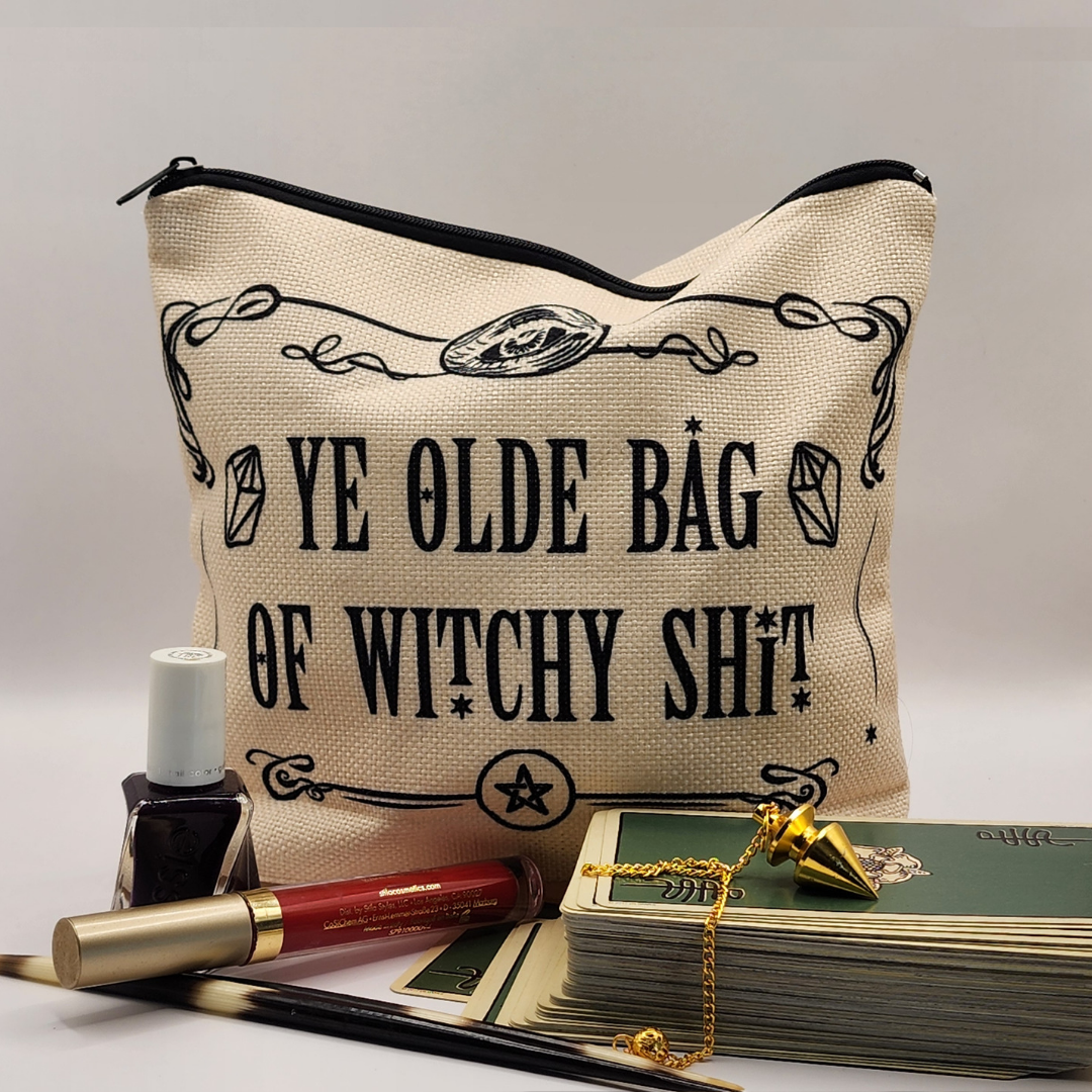 Ye Olde Bag of Witchy Sh*t | Makeup bag