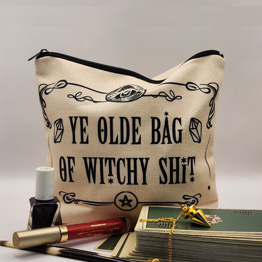 Ye Olde Bag of Witchy Sh*t | Makeup bag