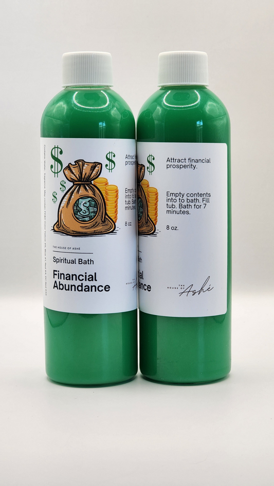 Financial Abundance Spiritual Bath & Floor Wash