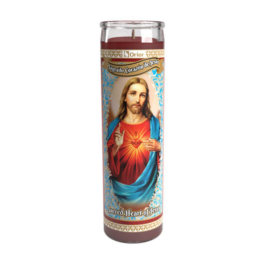 Sacred Heart of Jesus Prayer Candle