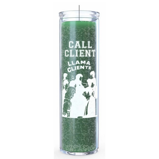 Call Client 7 day Ritual Candle | Llama Cliente