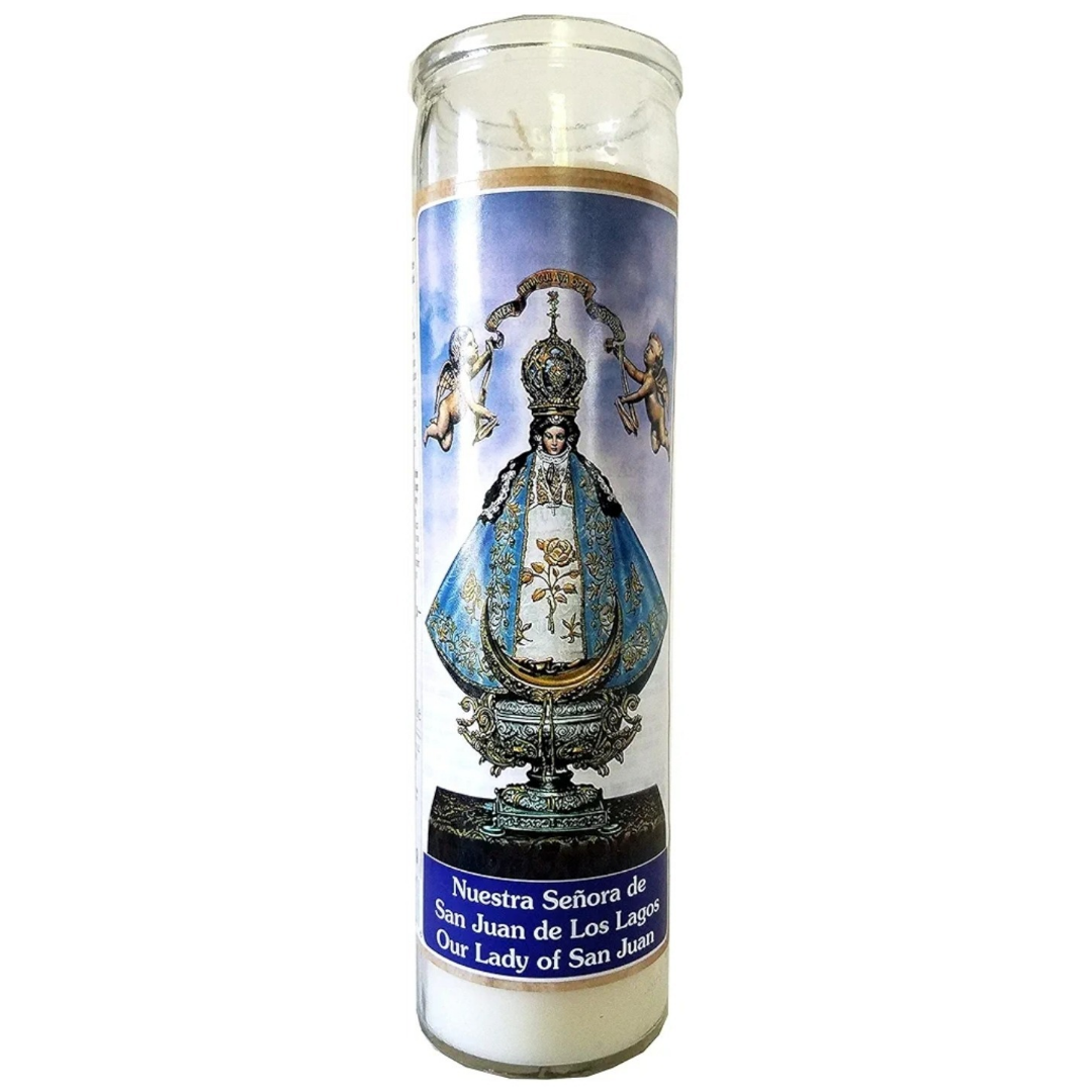 Our Lady of San Juan De Los Lagos Prayer Candle | Nuestra Senora de San Juan de Los Lagos Devotional Candle