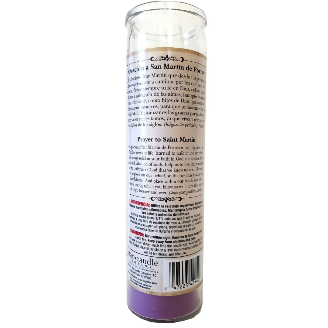 Saint Martin Prayer Candle | San Martin de Porres Devotional Candle