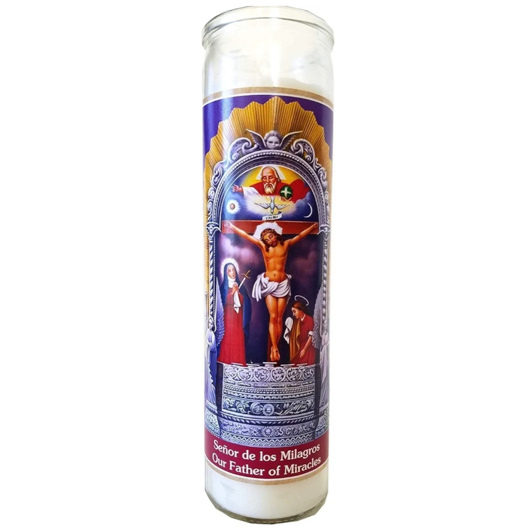 Our Father of Miracles Candle | Senor de Los Milagros Devotional Candle