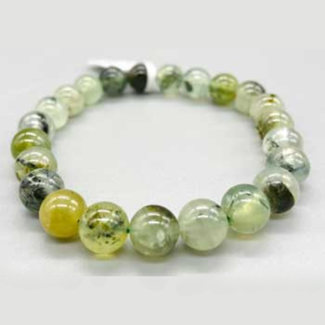 Prehnite bracelet (8mm)