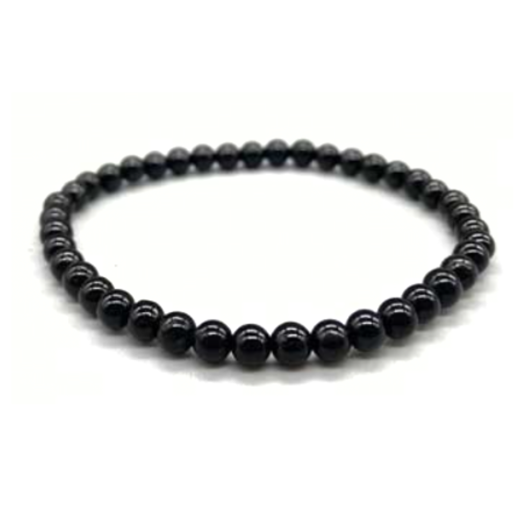 Black Tourmaline bracelet (4mm)