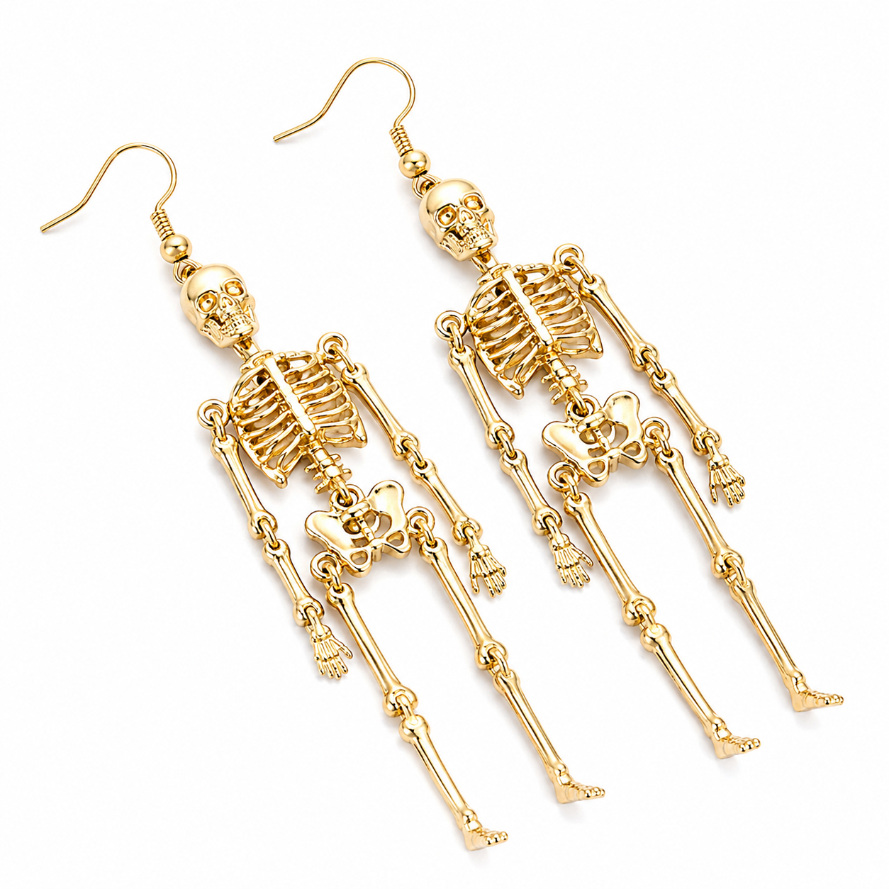 Skeleton Dangle Earrings