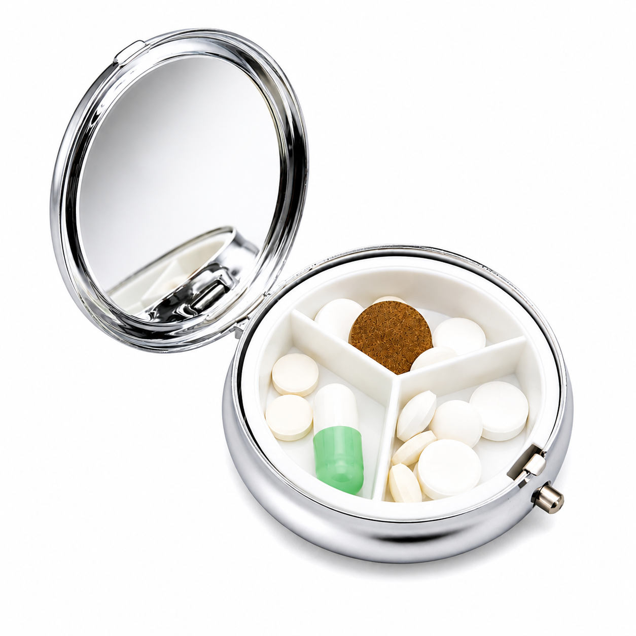 Celestial Moon Pocket Pill Box