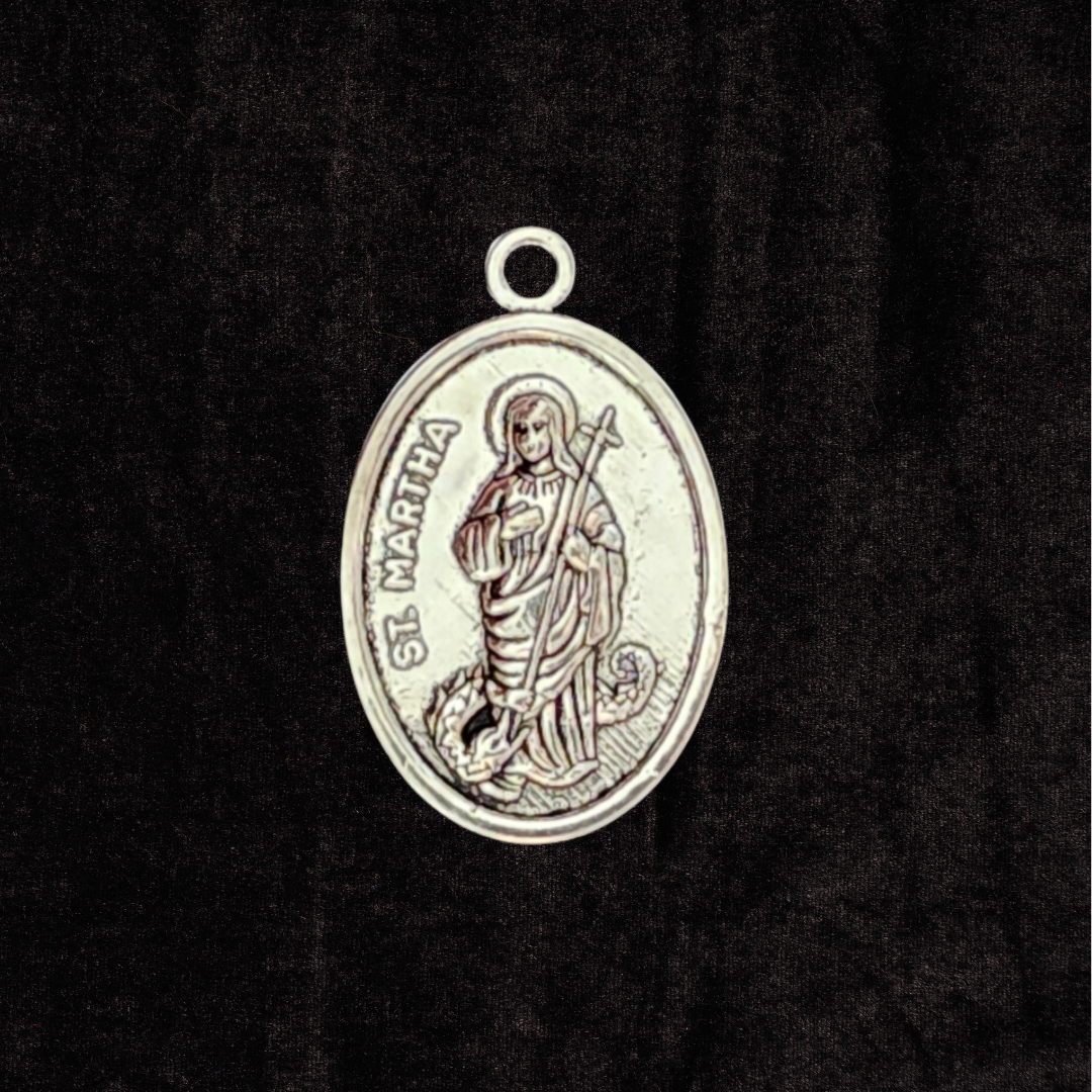 Santa Marta/Mami Wata Praying Hands Medal