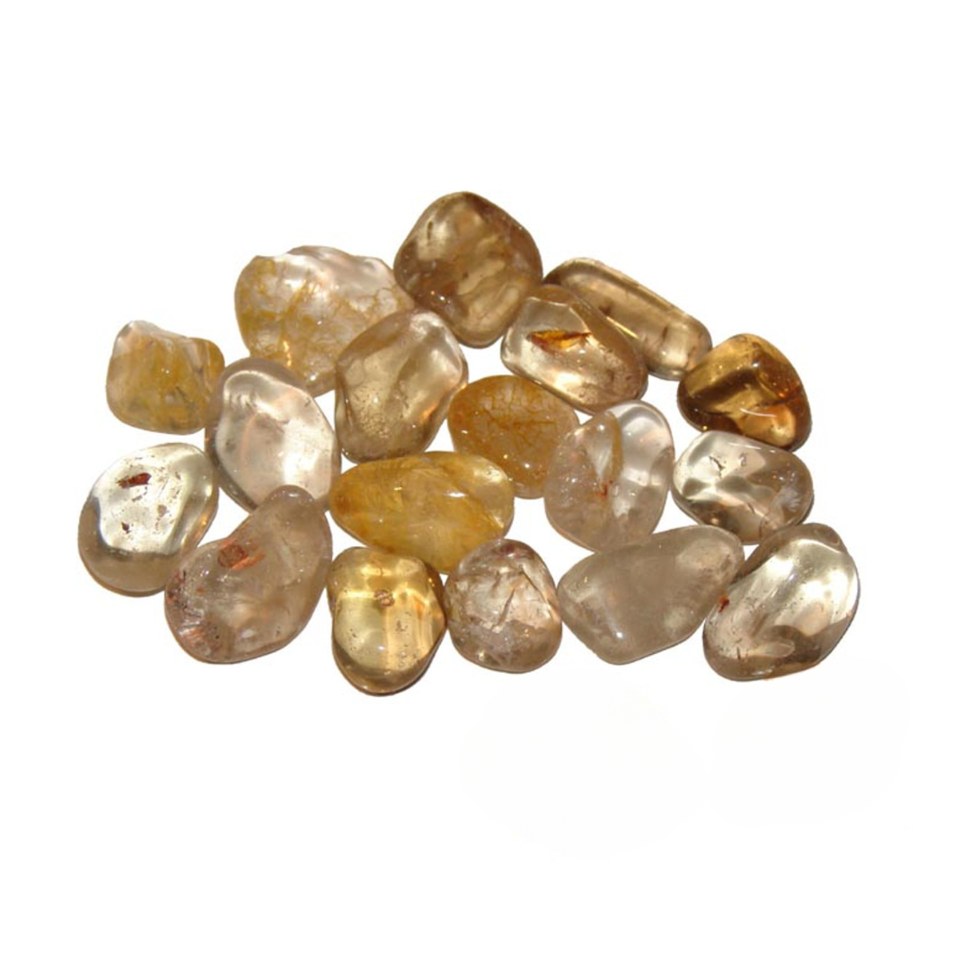 Natural Tumbled Citrine - *mined, not heat treated