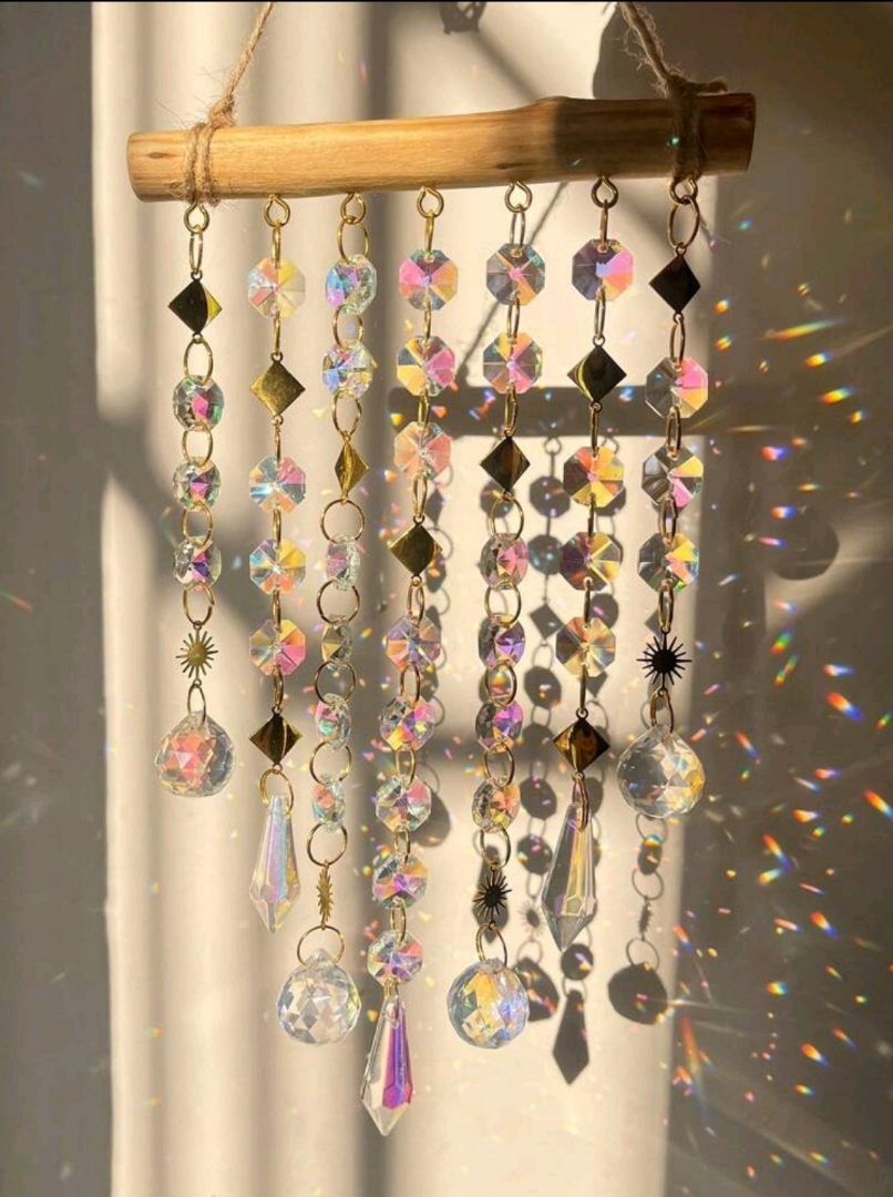 Crystal Dreamcatcher Windchime