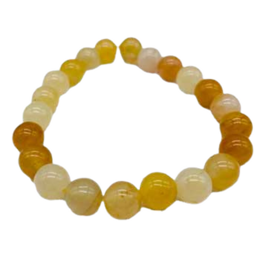 Yellow Jade bracelet (8mm)