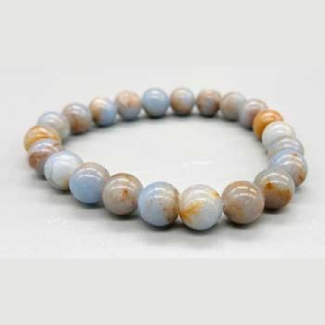 Angelite bracelet (8mm)