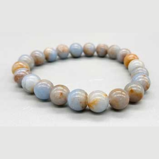 Angelite bracelet (8mm)