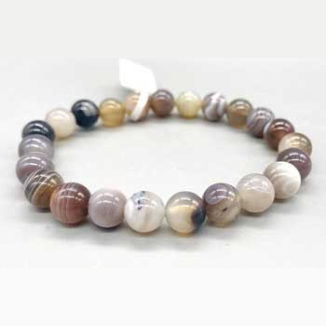 Botswana Agate bracelet (8mm)