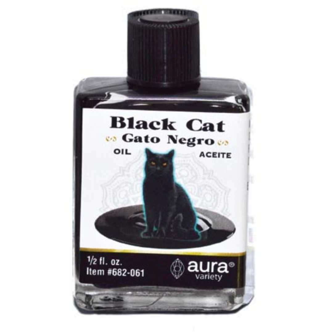 Black Cat Oil (4 dram/.5 oz) Gato Negro Aceite