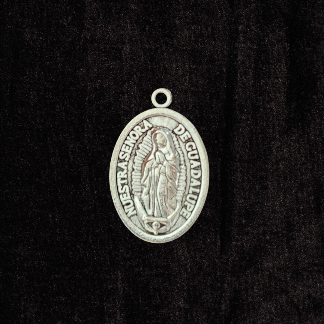 Holy Child of Atocha & Our Lady of Guadalupe Medal | El Santo Nino de Atocha |  Spiritual Talisman Charm Pendant