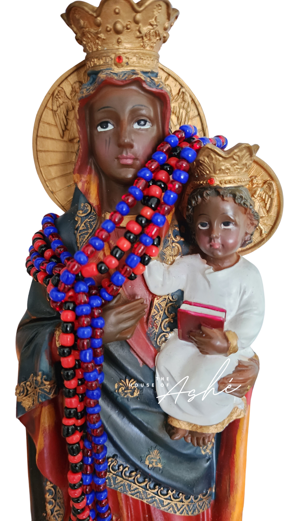 Ezili, Erzulie Dantor | Santa Barbara Africana collares elekes