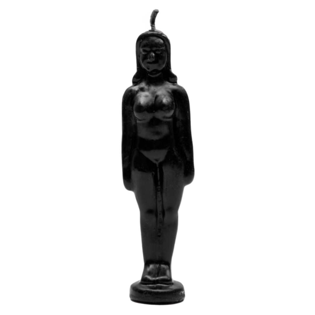 Lady Ritual Candle - Black