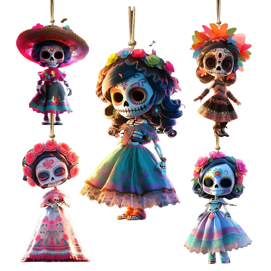 Day of the Dead Acrylic Ornament