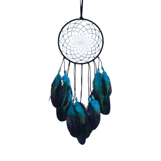 Blue Luminous Dream Catcher