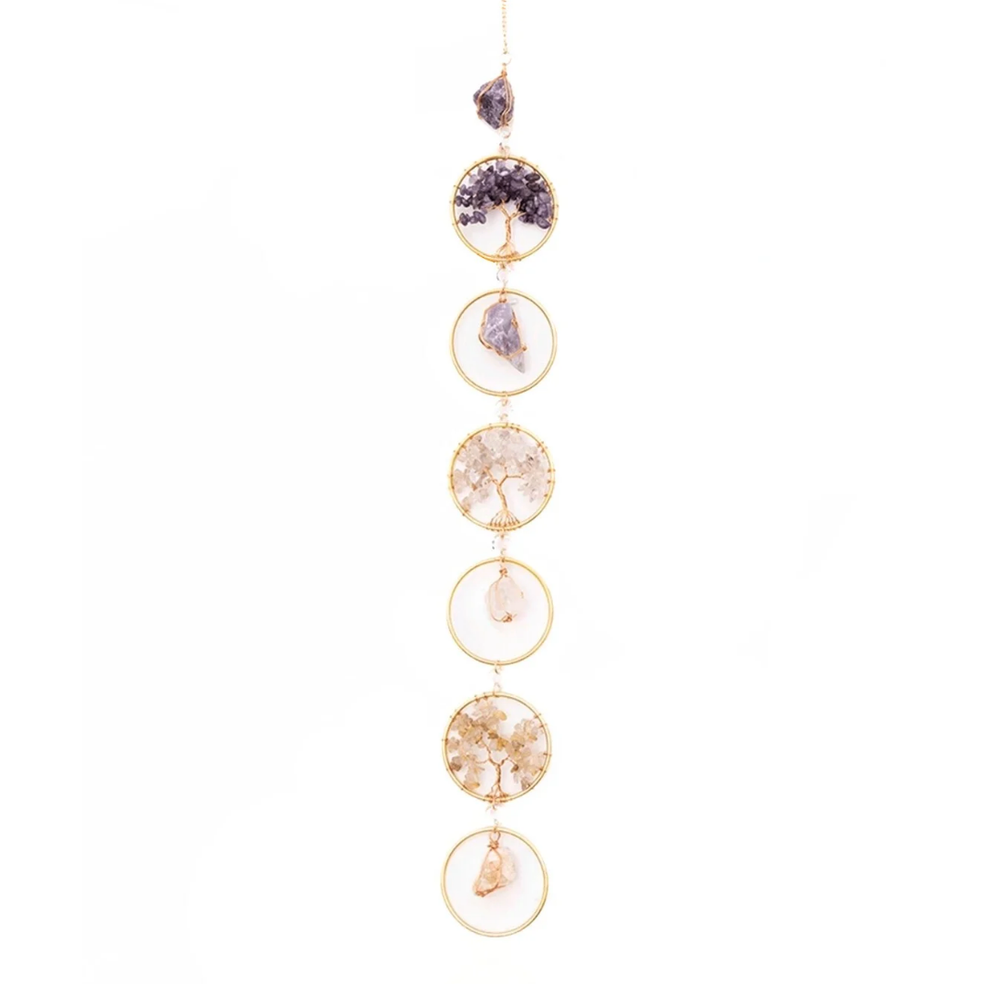 Golden Tree of Life Suncatcher