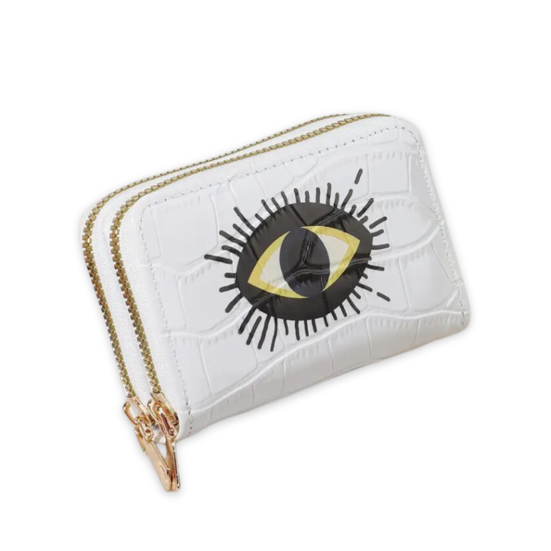 Mystic Eye Dual-Zip Wallet