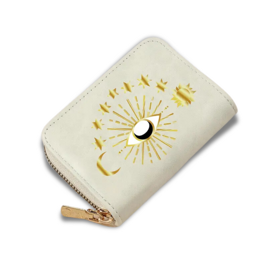 Third Eye Sun & Moon Passport Wallet