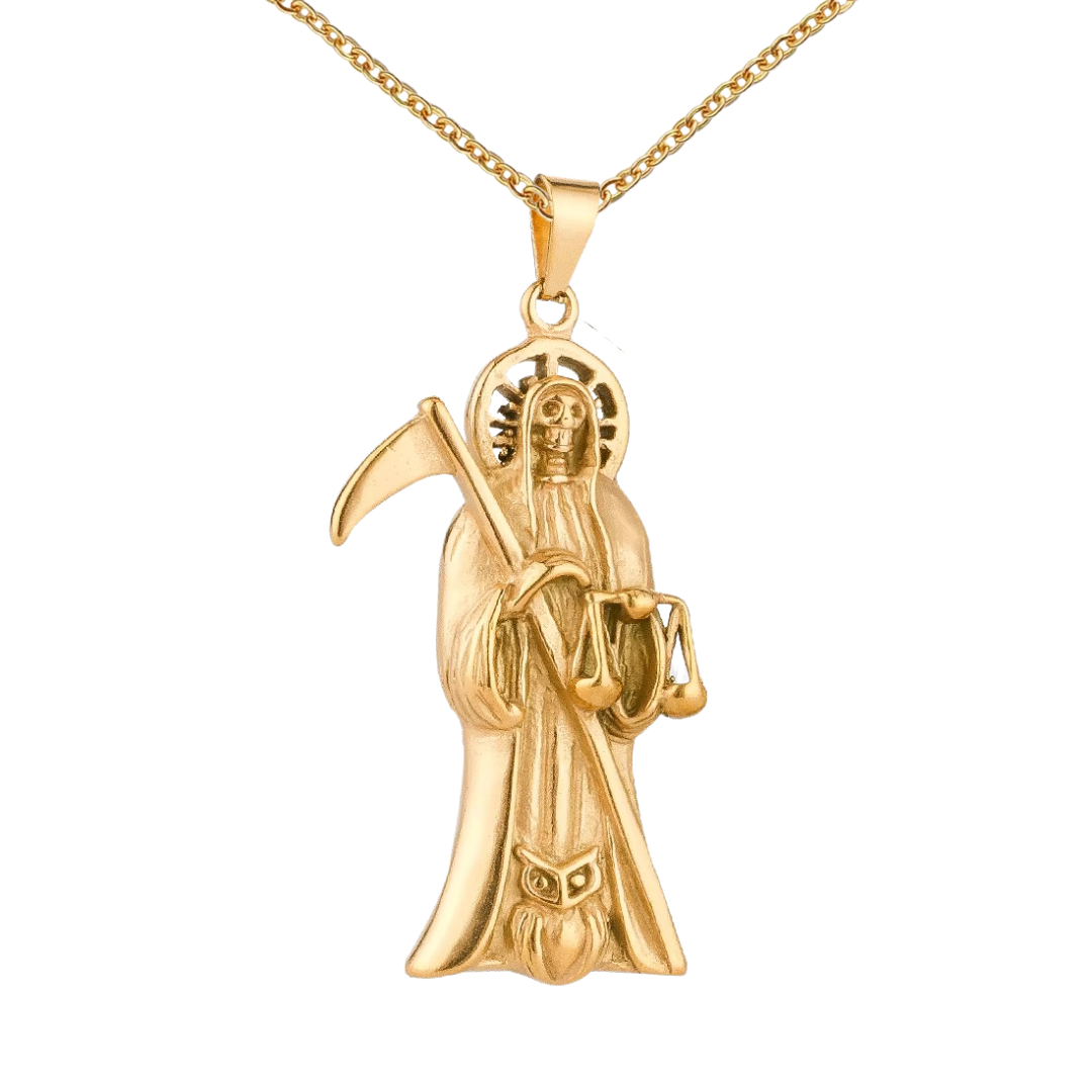 Holy Death Amulet Necklace