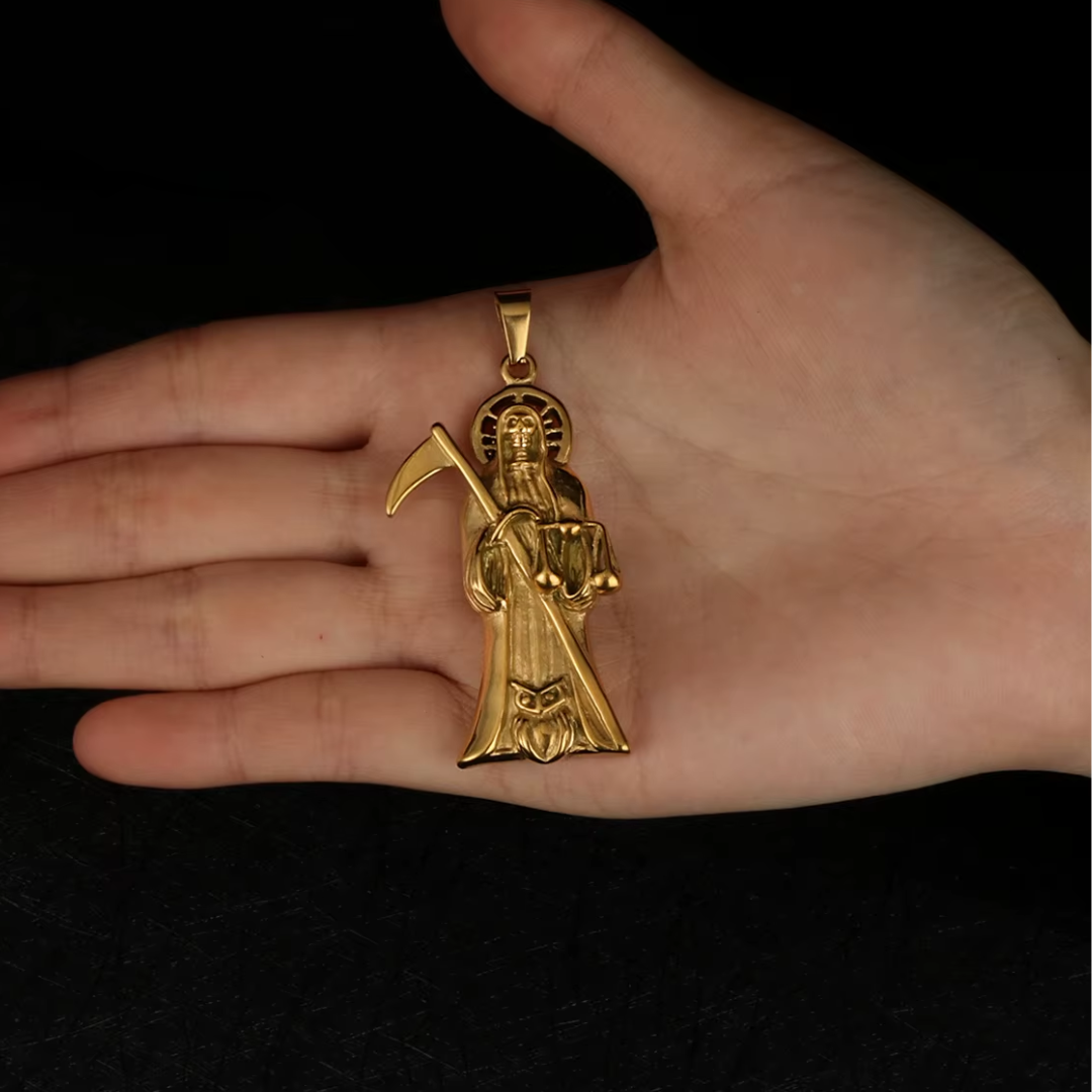 Holy Death Amulet Necklace