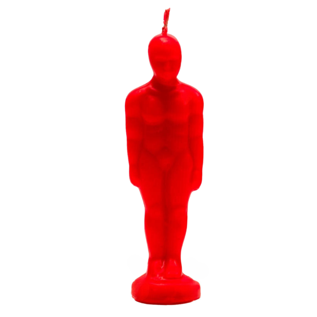 Man Ritual Candle - Red