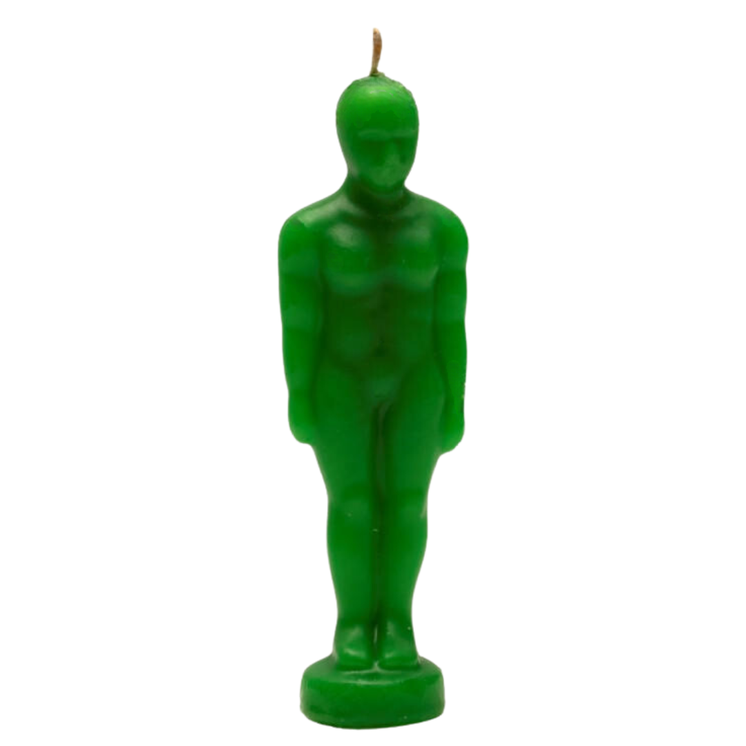 Man Ritual Candle - Green