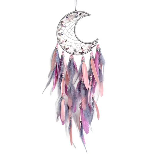 Mystic Crescent Moon Dreamcatcher