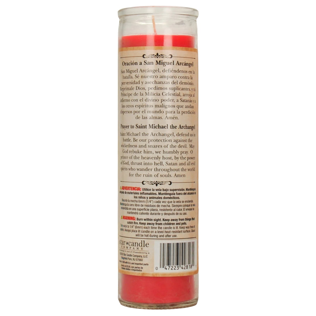 St. Michael Prayer Candle | San Miguel Prayer Candle