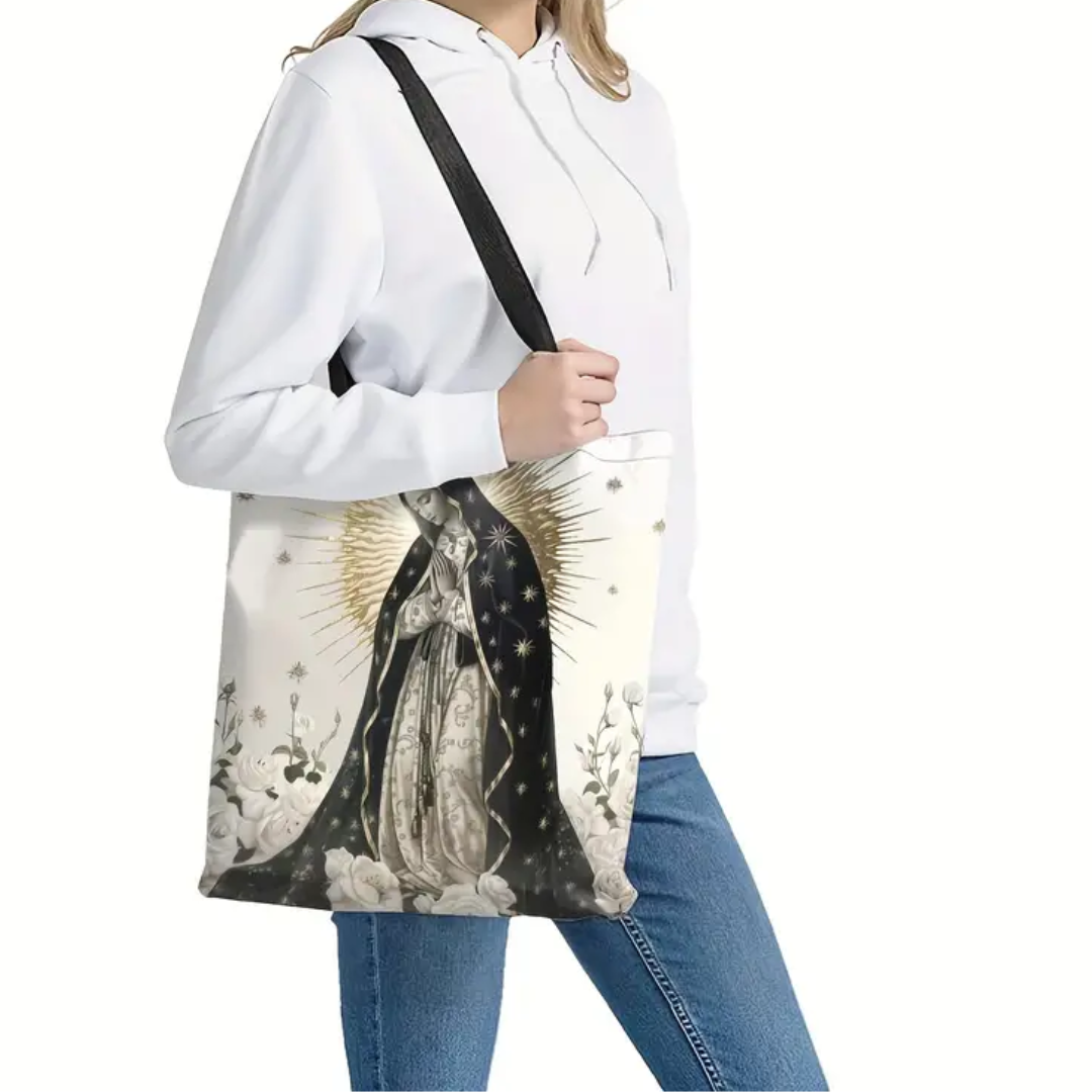 Our Lady of Grace Canvas Tote Bag