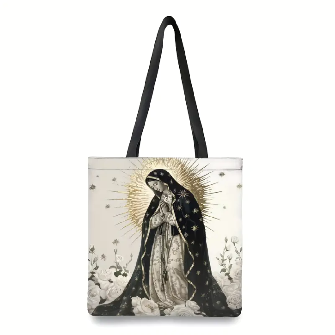 Our Lady of Grace Canvas Tote Bag