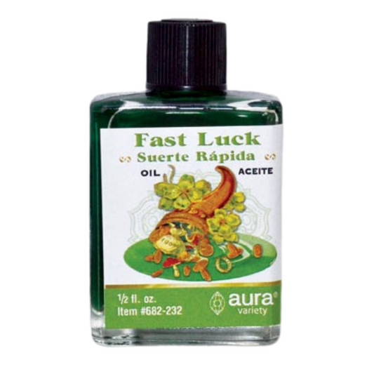 Fast Luck Oil (4 dram/.5 oz) Suerte Rapida Aceite