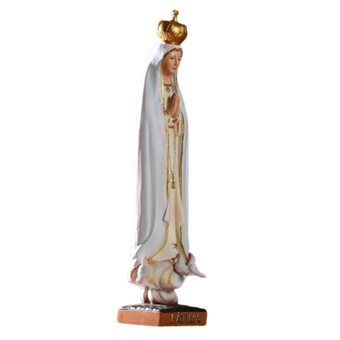 Our Lady of Fatima (8") Virgin Mary Statue