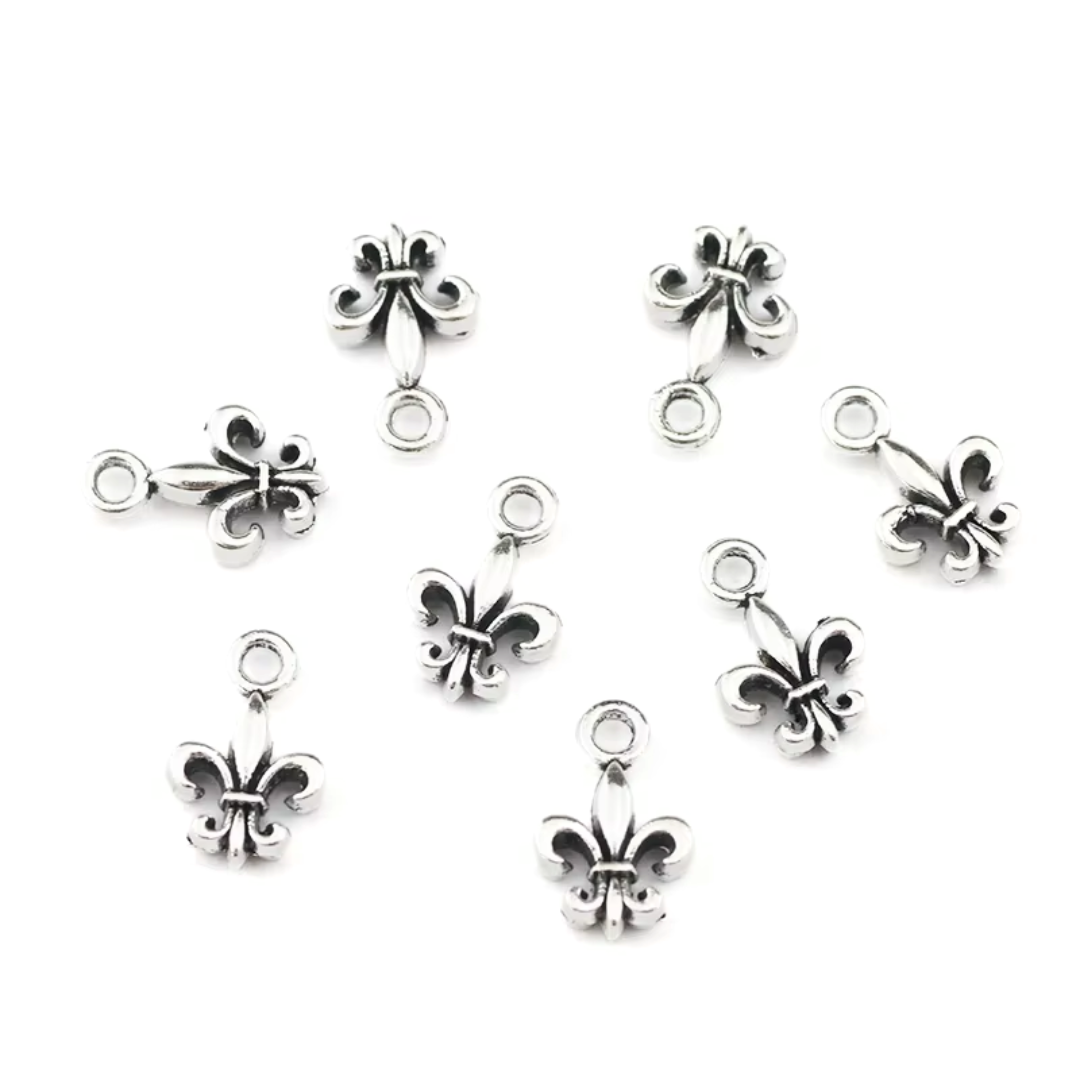 Fleur de Lis Spiritual Gris Gris Talisman Charm