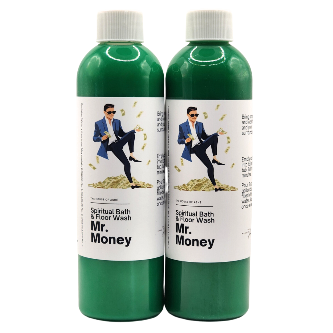 Mr. Money (Don Juan Del Dinero) Spiritual Bath & Floor Wash