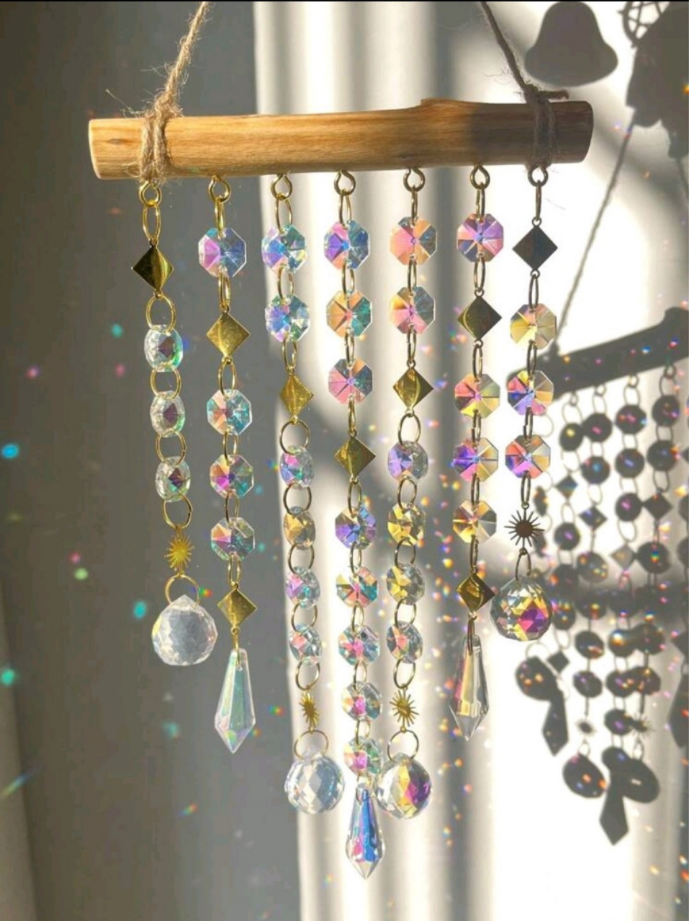 Crystal Dreamcatcher Windchime