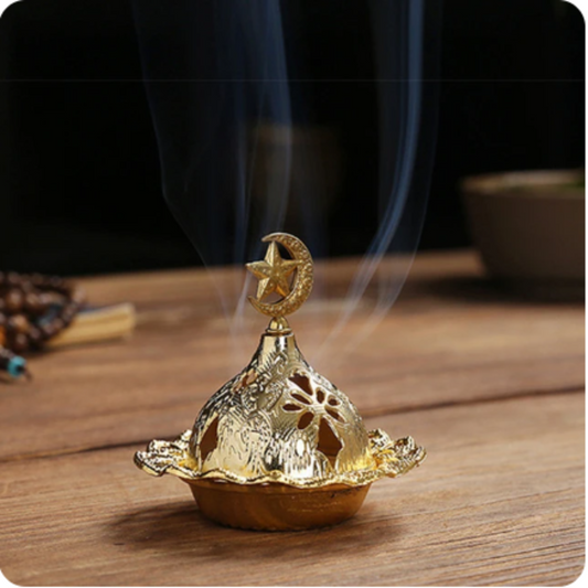 Star & Moon Incense Burner