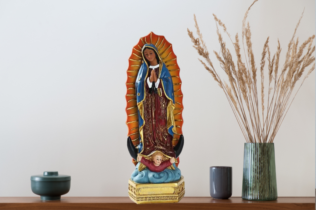 Our Lady of Guadalupe (8") Oshun Ololodi Statue