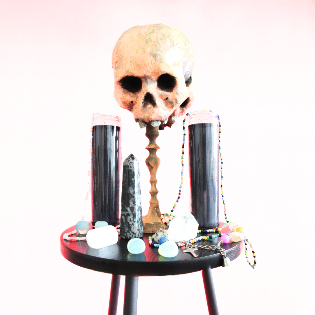 “Dos Caras” – The Two-Faced Skull by Ricardo Pustanio
