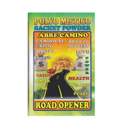 Road Opener Sachet Powder & Bath | Polvo Mistico Abre Camino