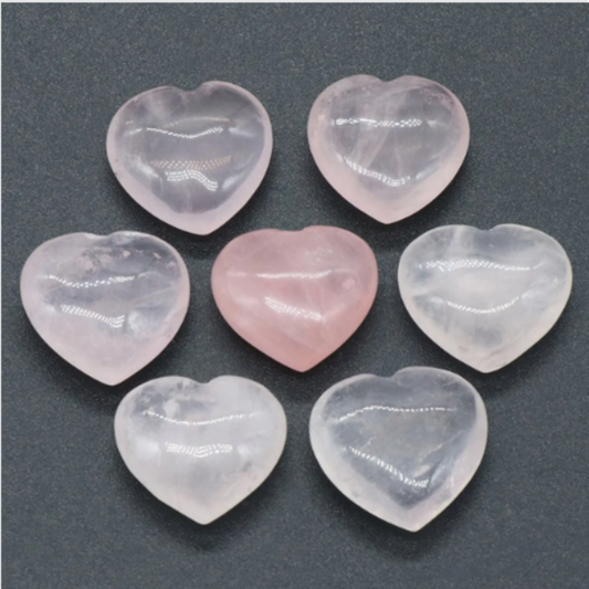 Rose Quartz Heart