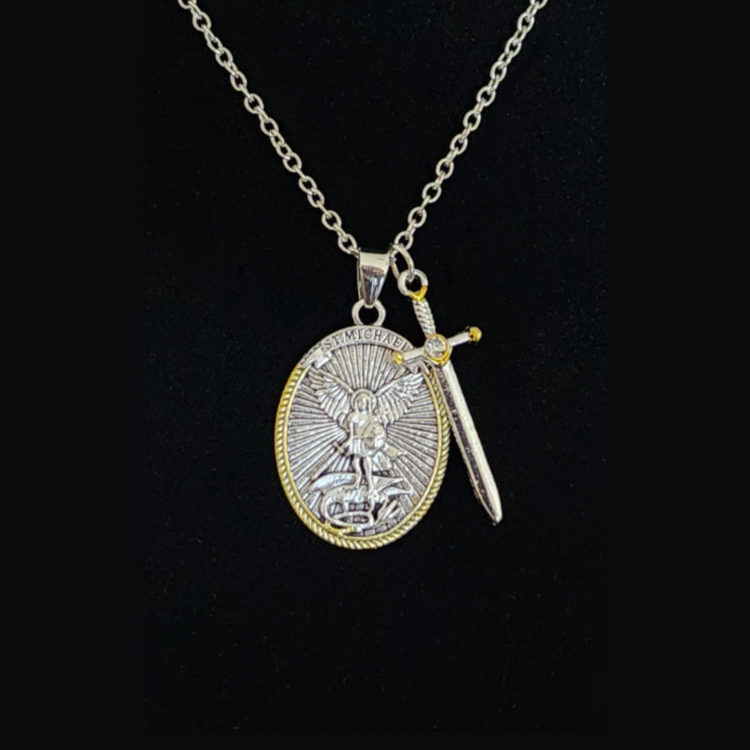 Archangel Saint Michael Necklace