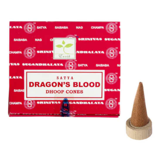 Satya Dragon's Blood Cone Incense