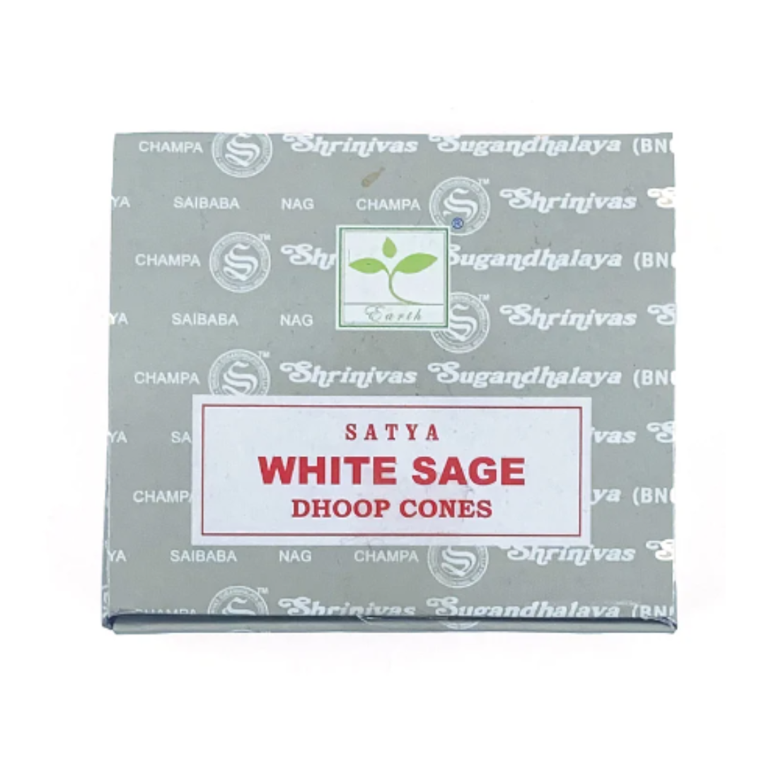 Satya White Sage Cone Incense