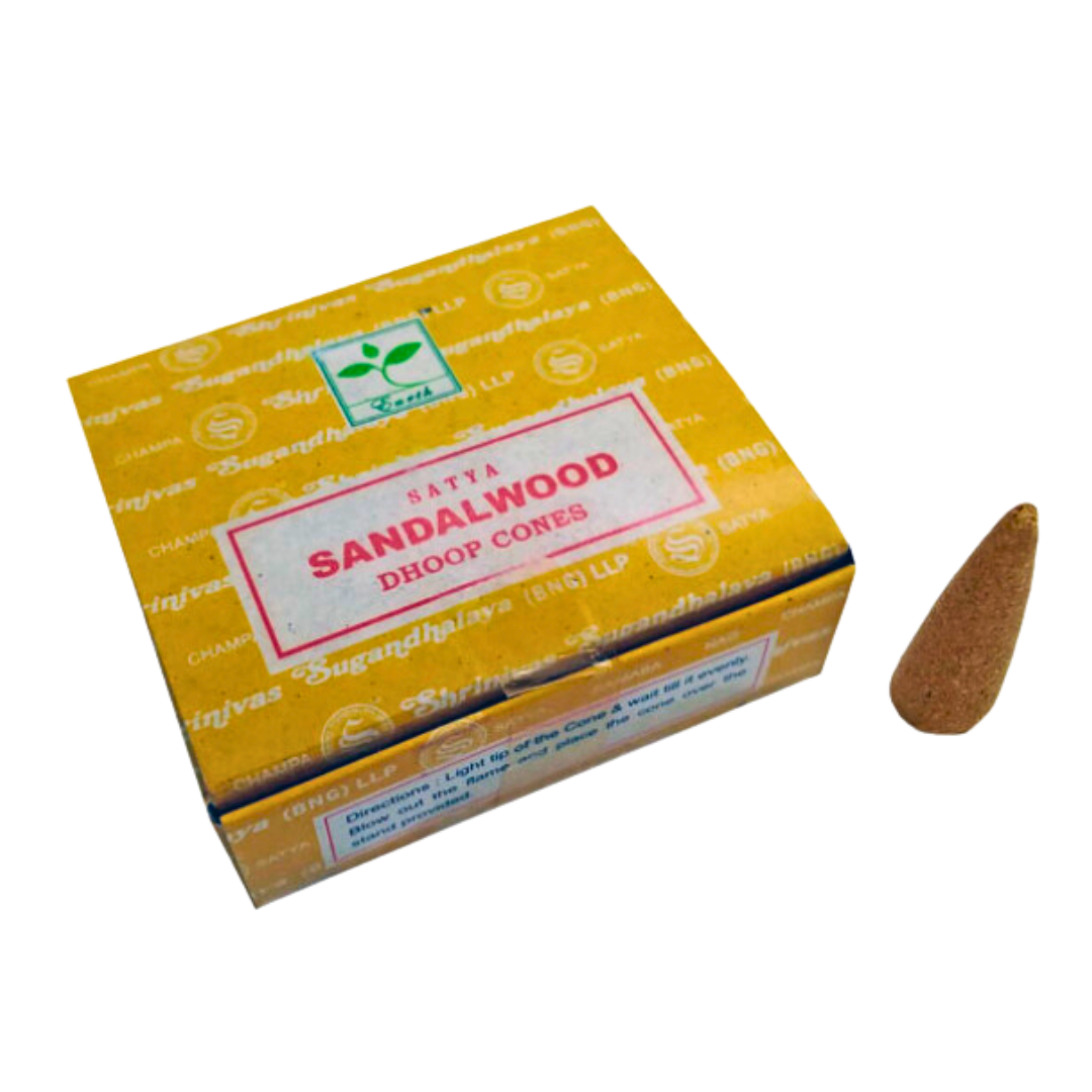 Satya Sandalwood Cone Incense